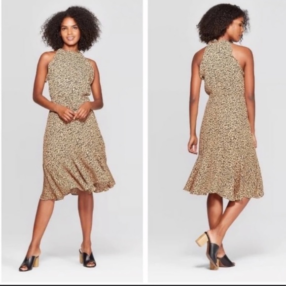 Who What Where Cheetah Sleeveless Dress - Picture 2 of 8